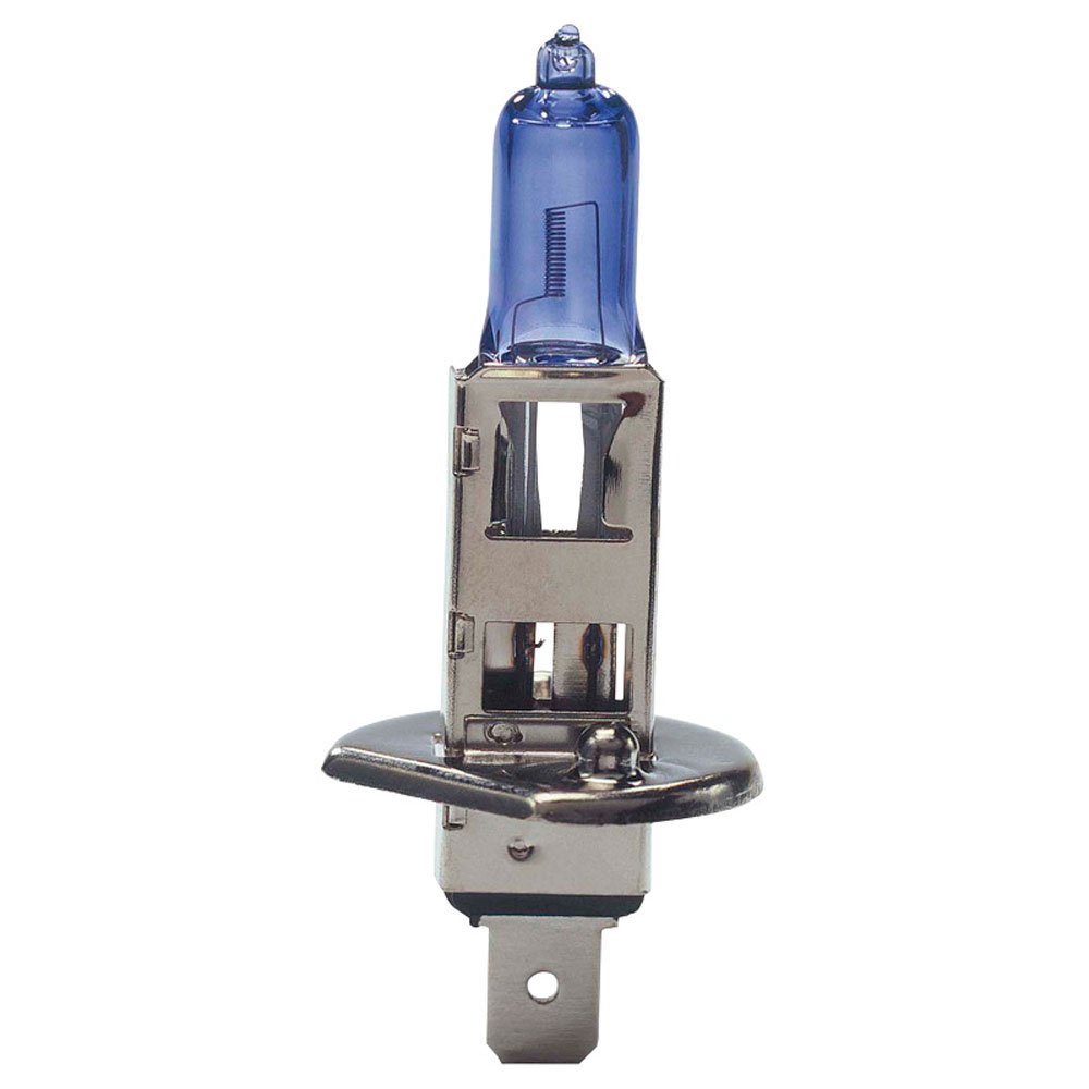 AutoStyle SuperWhite Blue H1 55W/12V/4200K Halogen Bulbs, set of 2 pieces (E13)