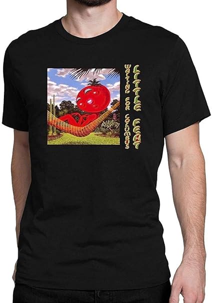 Men's LI CD TTLE Short Sleeve T-Shirt,Little Feat Waiting for Columbus,XX-Large Black: Amazon.co 