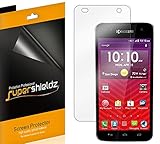 [6-Pack] SUPERSHIELDZ- High Definition Clear Screen Protector For Kyocera Hydro Vibe (Virgin Mobile , Sprint) + Lifetime Replacements Warranty - Retail Packaging