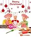 Non-Stick Rolling Pin Silicone Basting Pastry Mat Spatula Brushes Set:Combo Kit of Large and Small Dough Rollers and 2 Stainless Steel Cookie Cutters for Baking