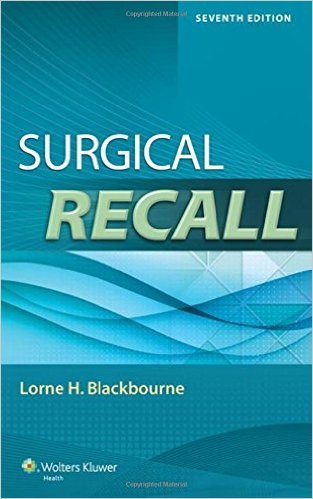 Download Surgical Recall (Recall Series) by Lorne H. Blackbourne MD FACS 7 edition (Textbook ONLY, Paperback)