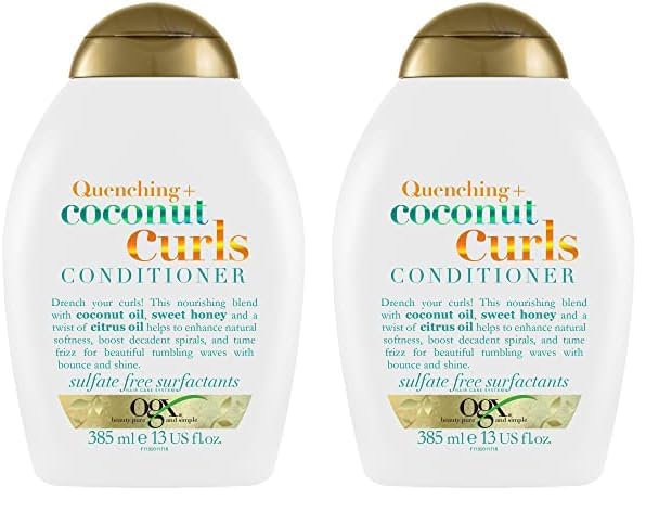 OGX Coconut Conditioner for Curly Hair 385 ml (Pack of 2) â image 1