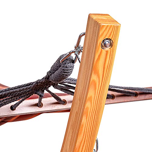 Lazy Daze Hammocks 10 FT Outdoor Arc Wood Hammock Stand, 2 Person