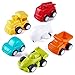 VATOS Toddler Car Toys, 6 Pack Toy Cars for 1 2 Years Old with Free Wheel City Traffic Little Cars,Toy Cars for Toddlers Early Educational Toddler Toys