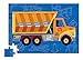 Crocodile Creek Dump Truck 48 piece Jigsaw Puzzle in Vehicle Shaped Box 8