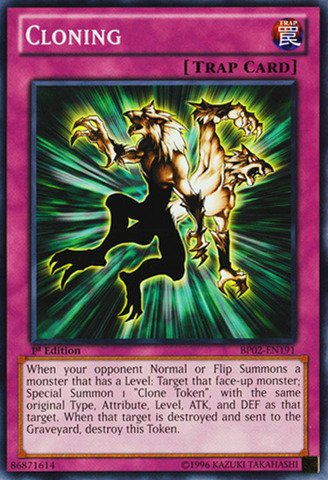 Yu-Gi-Oh! - Cloning (BP02-EN191) - Battle Pack 2: War of the Giants - 1st Edition - Common
