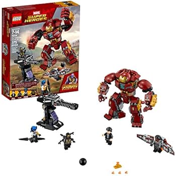 LEGO Juego de Construcción Marvel Super Heroes Avengers Infinity War, Incursión demoledora del Hulkbuster (76104)