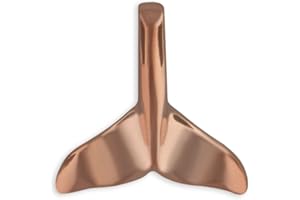 HAWAIIAN SILVER JEWELRY Sterling Silver XS Whale Tail Charm Pendant