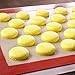 Professional Non-Stick Silicone Baking Mat - Silicone Baking Pad/Mat for Macaron Pastry Bread Making, Beige(16.5