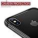 Humixx Aluminum TPU Hybrid Shockproof Bumper Case for iPhone Xs/iPhone X [Extre Series]-Jet Black