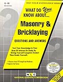 What Do you Know about Masonry and Bricklaying?, Rudman, Jack, 0837370825