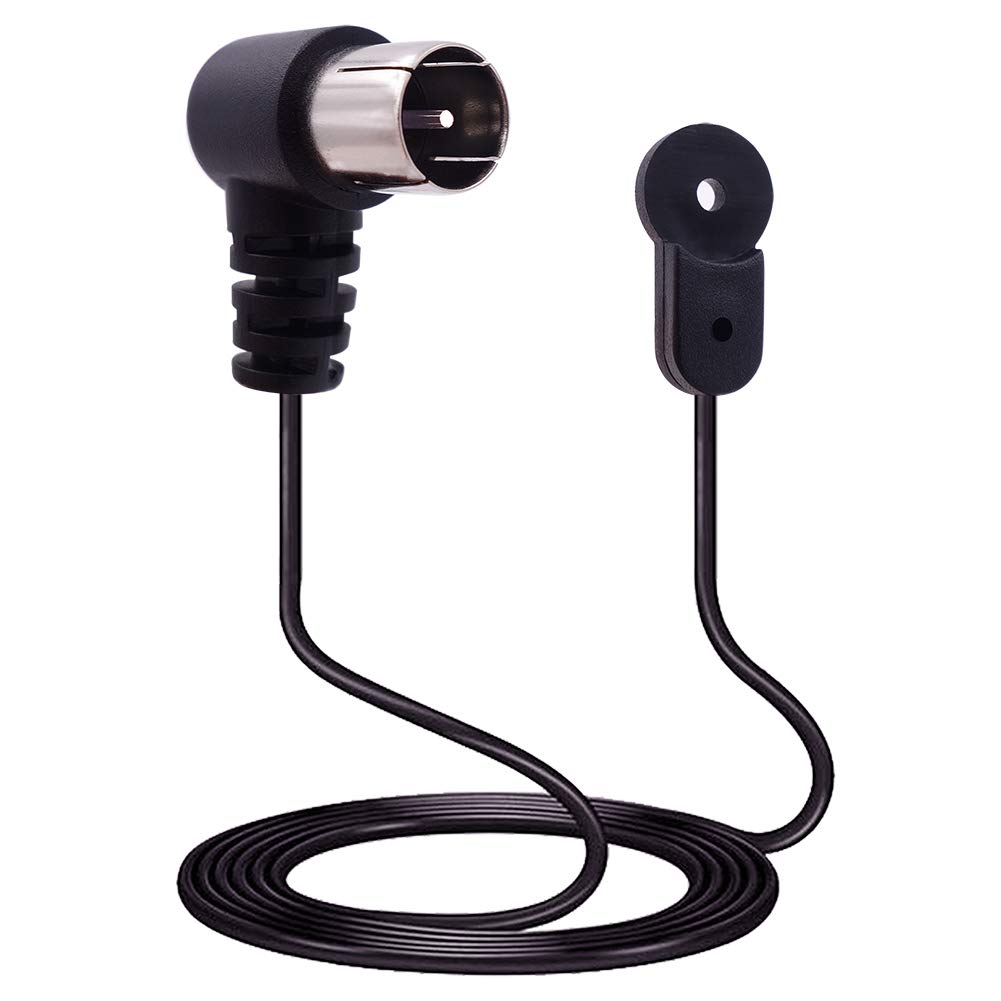 Fancasee Indoor FM Antenna 75 Ohm F Type Male Plug Jack Connector