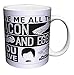 Parks and Recreation Ron Swanson All the Bacon Quote Workplace Comedy TV Television Show Ceramic Gift Coffee (Tea, Cocoa) Mug, 11 Ounce