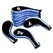 Aree Golf Club Covers,Neoprene Zippered Headcover for Golf Club Iron Head Covers Set Fit All Standard Clubs 10 PCS