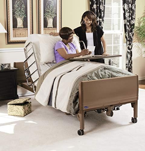 Invacare 5310IVC, 6629, 5180 Semi Electric Homecare Bed, Semi Electric Bed, 5310 IVC with Foam Mattress, 5180 and Full Rails, 6629