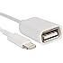 HIOTECH OTG Adapter Cable - Premium Lightning 8 pin to USB Female OTG Adapter Cable for iPad & iPhone (iPhone Must OVER IOS 9.2 System)
