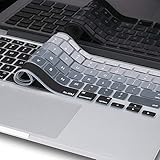 Kuzy - Gray Ombre Colors Keyboard Cover Silicone Skin for MacBook Pro 13" 15" 17" (with or w/out Retina Display) iMac and MacBook Air 13" - mix Grey Ombre