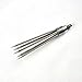 MAYMII M8 5-Prong Fishing Fork Fish Frog Eel Salmon Barbed Stainless Fish Spear Long Nut