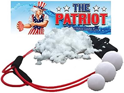 The Patriot Snow Ball Launcher / 3 Person Slingshot / Catapult 300 Feet / Winter Toy (300 Feet)
