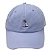 City Hunter C104 Boat Small Embroidered Cotton Baseball Cap 13 Colors (Sky)