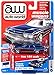 1974 Buick Estate Wagon Mediterranean Blue Metallic Muscle Wagons Limited Edition to 5,720 Pieces 1/64 Diecast Car by Autoworld 64222/ CP7597
