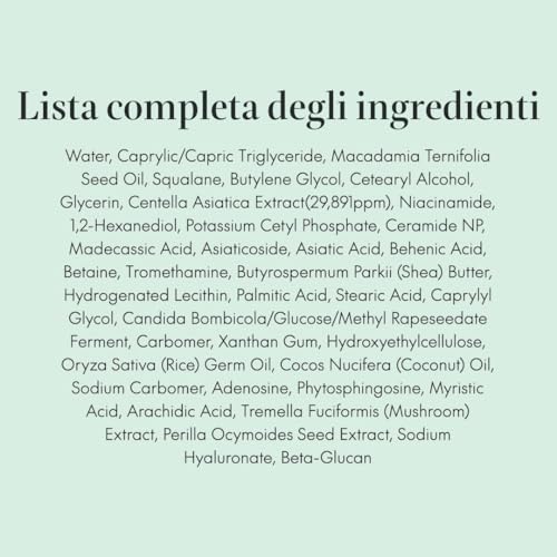 PURITO Centella Unscented Cream, Korean Centella, for All Skin Types, Soothing, Facial Cream for face, K-Beauty, Korean Skin Care, 50 ml 1.7 fl.oz
