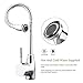Chrome Pull Down Single Handle Kitchen Sink Faucet Commercial Gooseneck Pre Rinse Kitchen Faucet Mixer Tap Sprayer Single Lever Hot And Cold Water 360 Degree Swivel Spout