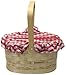 Rasta Imposta Men's Gingham Basket, Red, One Size