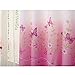 Pannow Butterfly Flowers Printed Semi-Blackout Curtains with Hooks Girls Room Curtain Panels for Bedroom Living Room Kids Room or Nursery Window Drapes - 39