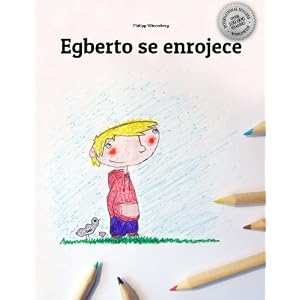 Alberto se enrojece: Un libro para colorear. (Spanish Edition)