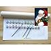 ACANDYL DIY Paint by Numbers Kit for Adults Paint by Numbers Beginner Canvas Painting by Number DIY Acrylic Oil Painting on Canvas Arts Craft Decoration 16x20 Inch (Santa A)