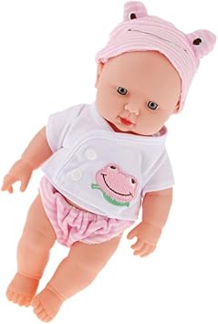 Imported Realistic Silicone Baby Doll Vinyl Real Life Lifelike Baby Boy in Pink