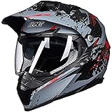ILM Off Road Motorcycle Dual Sport Helmet Full Face