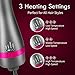 Mueasy Hair Dryer Brush, Hot Air Brush, One Step Hair Dryer & Volumizer Brush, 5-in-1 Multifunctional Hot Air Brush and Dryer, Salon Negative Ion Ceramic Blow Dryer, Graythumb 2