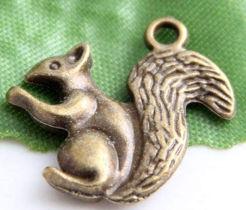 FidgetFidget Charms Pendant 42Pcs Bronze Plated 21x17mm