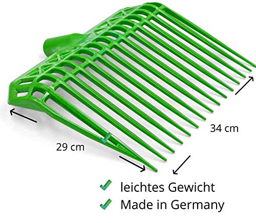 Reitsport Amesbichler Gewa Bollengabel Dunggabel PRO Premium grün Kunststoff Bollengabel Mistgabel Mistforke – Bild 5