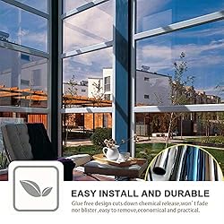 Window Privacy Film One Way Daytime Mirror Tint