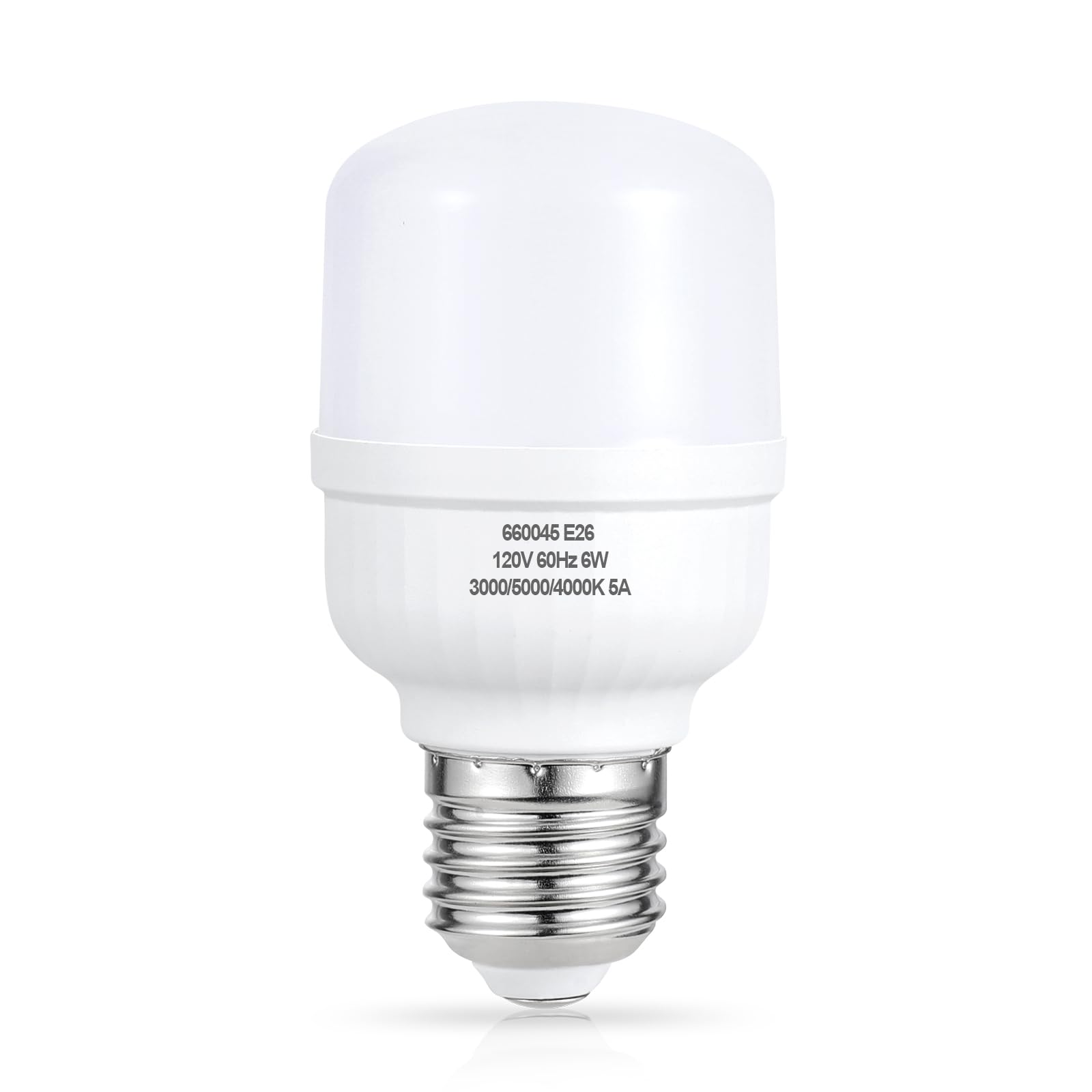 Photo 1 of aooshine Dimmable LED Light Bulb 6W 3 Color Temperatures, 3000K/5000K/4000K E26 Base 120Volts LED Bulb for Table Lamp Floor Lamp
