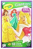 Disney Princess Giant Coloring 18 Pages - Disney Princess by Crayola