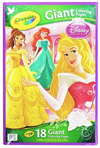 Disney Princess Giant Coloring 18 Pages - Disney Princess