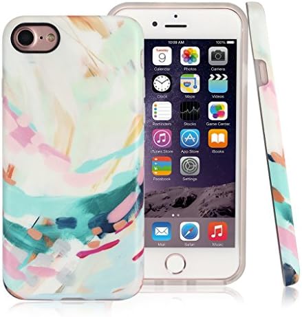 Nasousa iPhone 7 for Girls,Cute iPhone 8 case,IMD Printing Slim-Fit Ultra-Thin Anti-Scratch Shock Proof Dust Proof Anti-Finger Print TPU Case for iPhone 7 8 (4.7 inch)(Oil Painting)