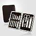 World No. 1. Three Seven (777) Travel Manicure Grooming Kit Nail Clipper Set (9 PCs, TS-392WG), MADE IN KOREA, SINCE 1975.