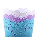 Wastebasket, PP Hollow Pattern Solid Color Paper Basket Trash Can Dustbin Without Lid