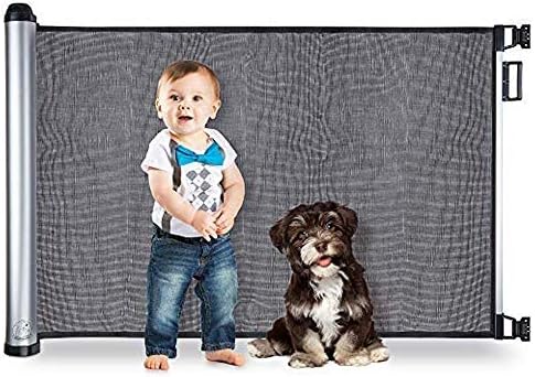 large retractable baby gate