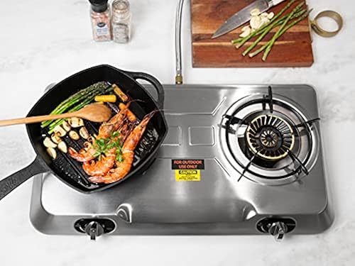 Gas Range Double Burner Outdoor Range XtremepowerUS Deluxe