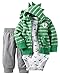 Carter's Baby Boys' 3 Piece Cardigan Set Dinosaur Expert 6M
