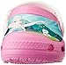 Crocs CC Frozen Fever Clog (Toddler/Little Kid), Party Pink/Oyster, 8-9 M US Toddler