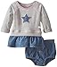 Lee Baby Girls' Star Chambray Dress Set