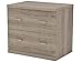 Z-Line Designs 2-Drawer Washed Oak Lateral File Cabinet,