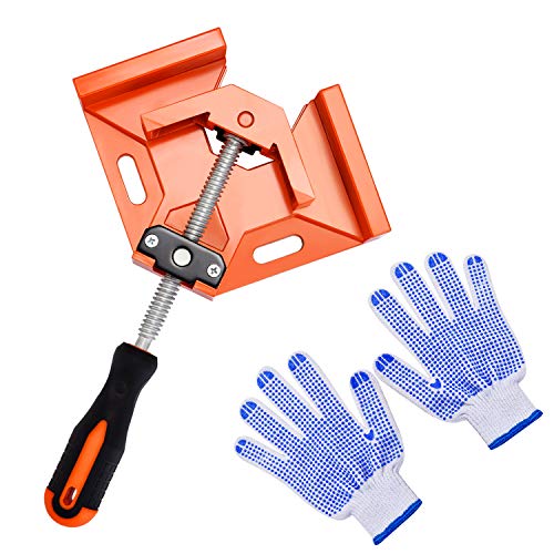 Frylr 90° Right Angle Clamps/Adjustable Corner Clamp Holder Tools with Adjustable Swing Jaw for Carpenter, Welding, Wood-working, Engineering, Photo Framing - Thumbnail 7